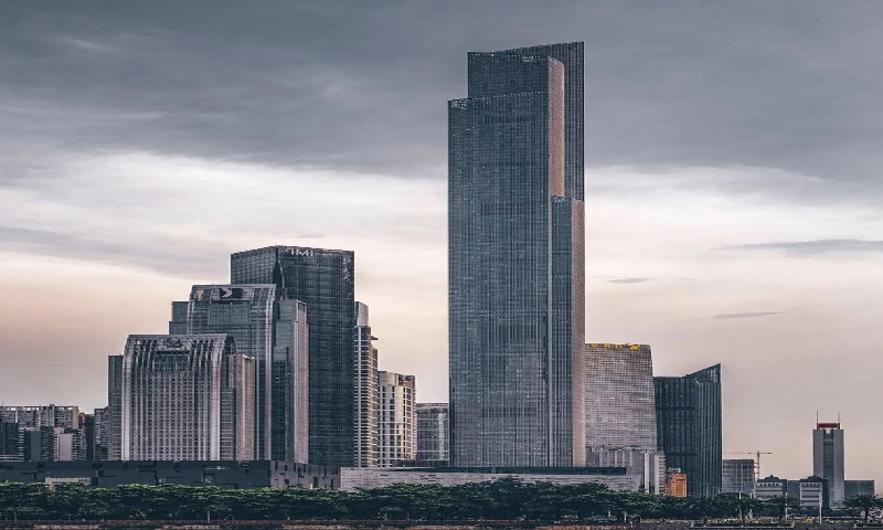 广州周大福金融中心 珠江新城天际线地标打造全球总部新高地